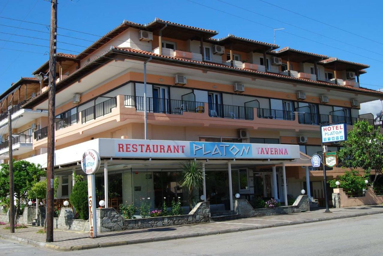 Platon Hotel Néoi Póroi Buitenkant foto